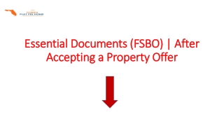 essential documents fsbo after essential
