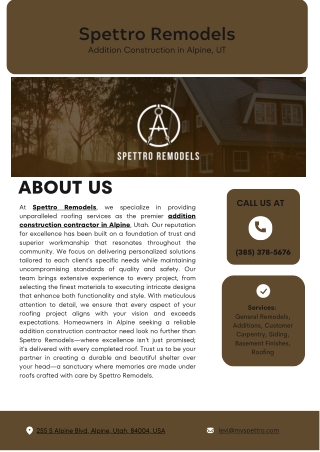 Spettro Remodels