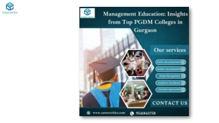 Best PGDM Colleges in Gurgaon