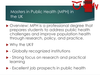 Career Opportunities After a Master’s in Public Health in the UK