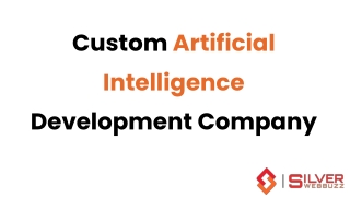 custom artificial intelligence development company