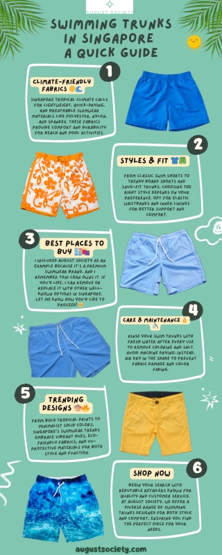 Shop the Best Swimming Trunks Singapore