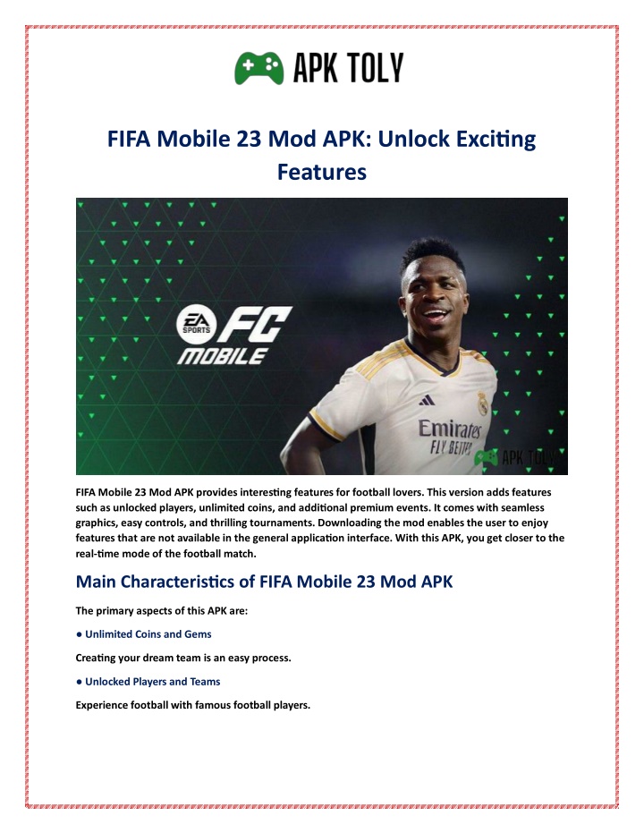 fifa mobile 23 mod apk unlock exciting features