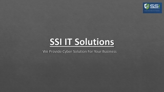 ssi it solutions