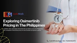 Indian Generic Osimertinib Price in The Philippines | Buy Cancer Medicines Onlin