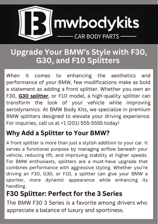 upgrade your bmw s style with