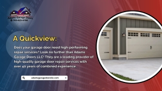 Comprehensive Garage Door Repair Services| Top-Rated Garage Door Repair Service