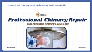 Professional Chimney Repair and Cleaning Services Available