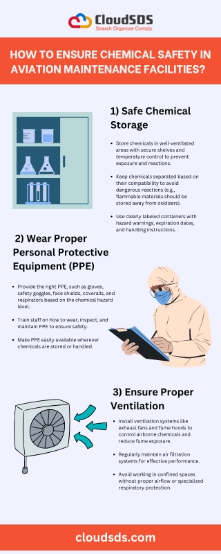 How to Ensure Chemical Safety in Aviation Maintenance Facilities