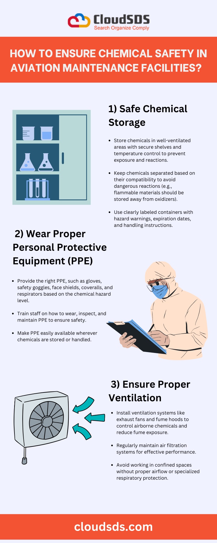 how to ensure chemical safety in aviation