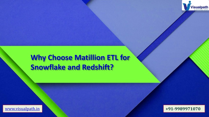 why choose matillion etl for snowflake and redshift