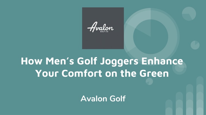 how men s golf joggers enhance your comfort on the green