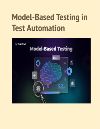 model based testing in test automation