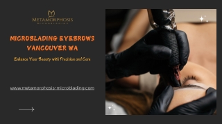 Microblading Eyebrows Vancouver WA