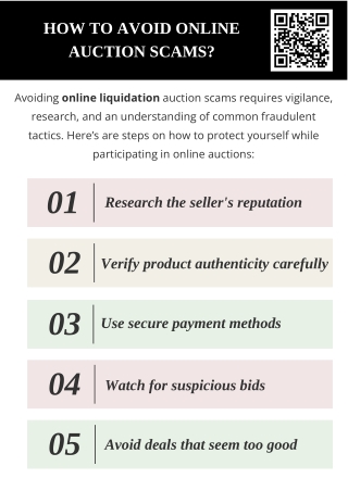 how to avoid online auction scams