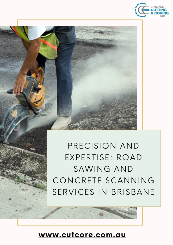 precision and expertise road sawing and concrete