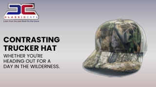 Trucker Hats to the Beat of Stylish Comfort.