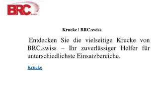 Krucke  BRC.swiss