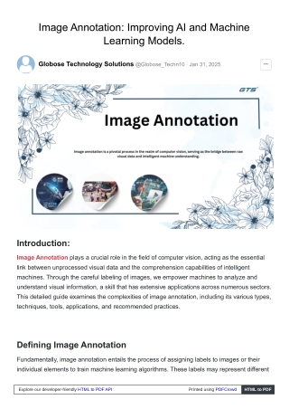 image annotation improving ai and machine