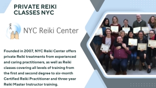 Private Reiki Classes NYC