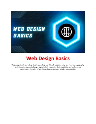 Web Design Basics