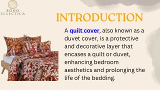 Quilt cover