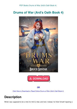 PDF Books Drums of War (Ard's Oath Book 4)