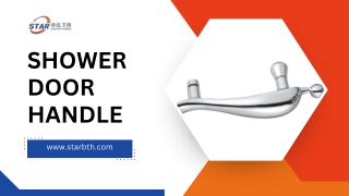 Shower door handle