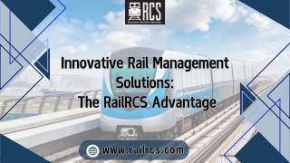 innovative rail management solutions the railrcs