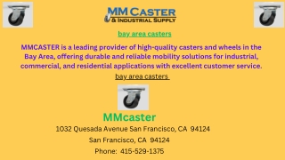 bay area casters