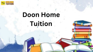 Best Teaching Jobs in Dehradun | Join Doon Home Tuition