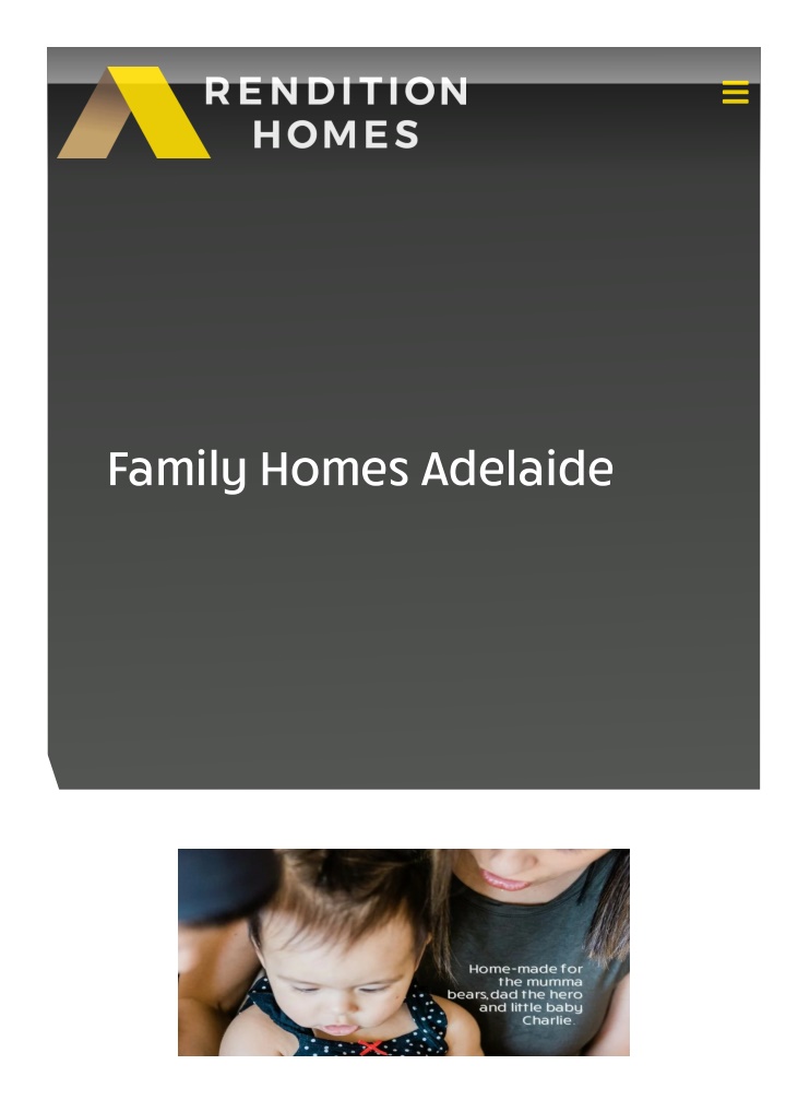 family homes adelaide