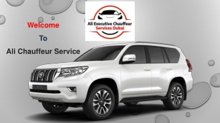 Affordable Rent Car with Driver Dubai Monthly - Ali Chauffeur Services