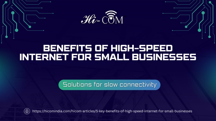 benefits of high speed internet for small