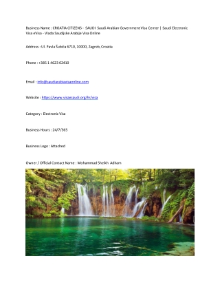 business name croatia citizens saudi saudi