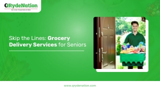 Skip the Lines Grocery Delivery Services for Seniors