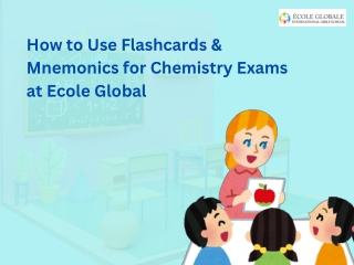 how to use flashcards mnemonics for chemistry