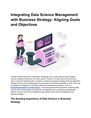 Integrating Data Science Management with Business Strategy_ Aligning Goals and Objectives