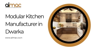 Leading Modular Kitchen Manufacturers in Dwarka