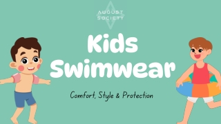 Shop the Best Kids Swimwear in Singapore