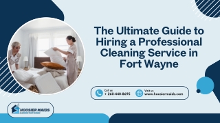 Cleaning services in Fort Wayne Indiana