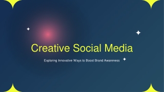 Creative Ways to Use Social Media for Brand Awareness