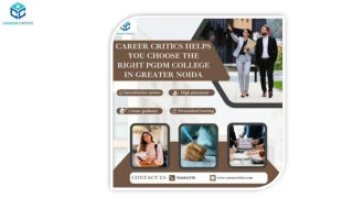 PGDM College in Greater Noida