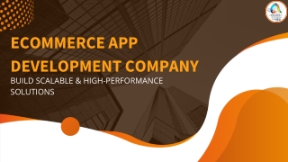 eCommerce App Development Company