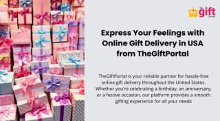 Online Gift Delivery in USA – Memorable Every Occasion for your Loved Ones