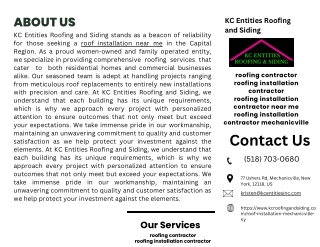 about us kc entities roofing and siding stands