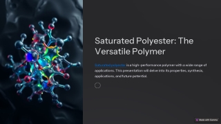 Saturated Polyester