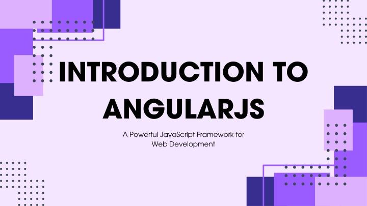 introduction to angularjs