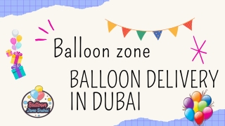 BALLOON ZONE DUBAI