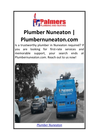 plumber nuneaton plumbernuneaton